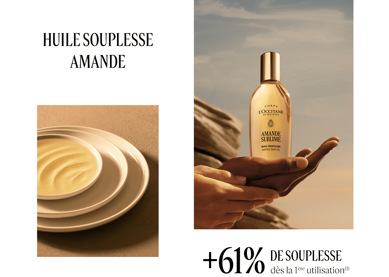 Huile souplesse amande