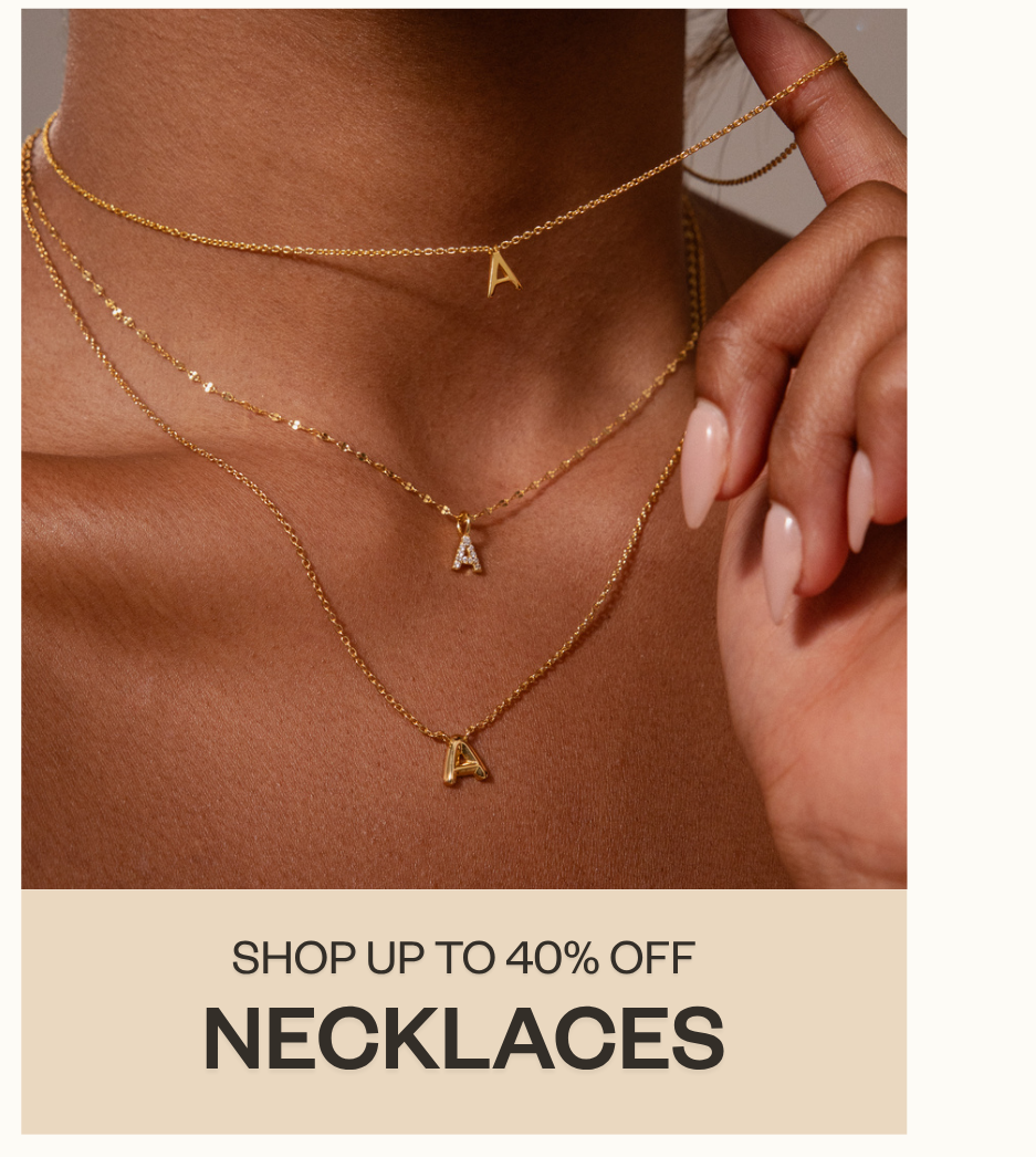 Shop up to 40% off - Necklaces