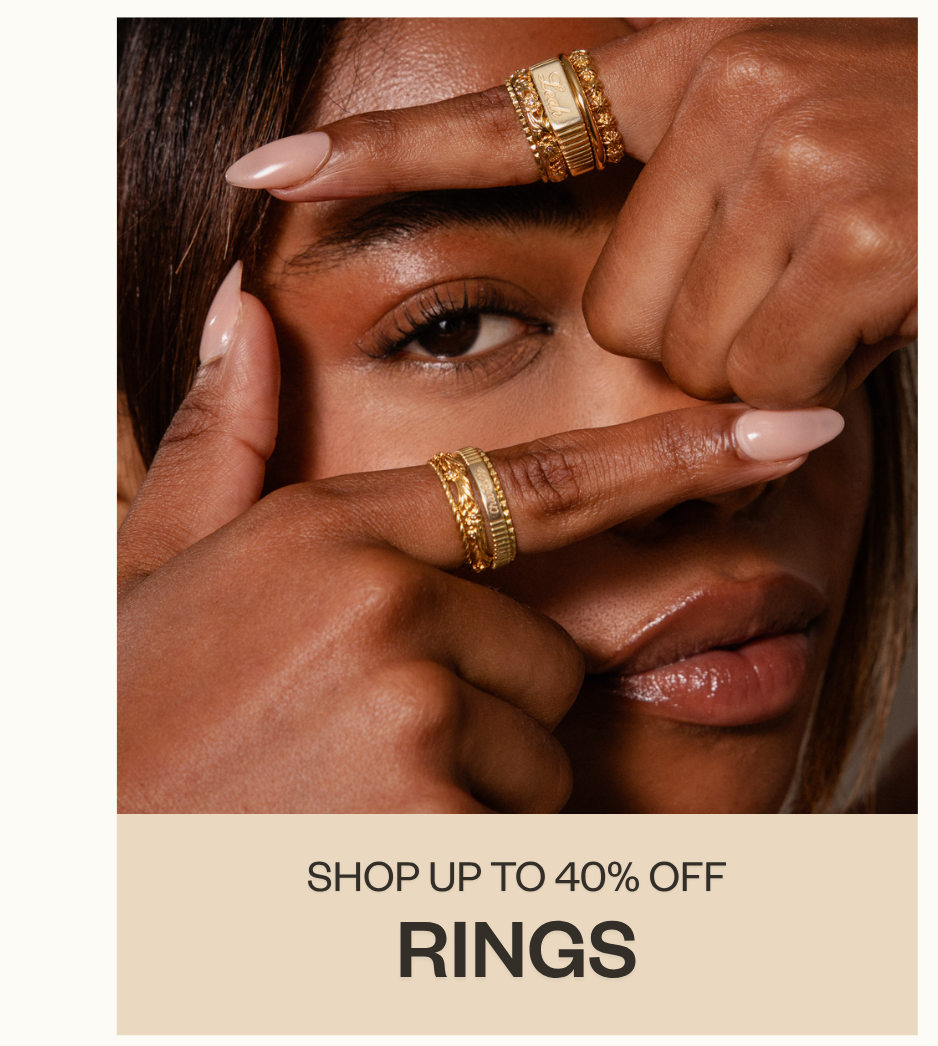 Shop up to 40% off - Rings