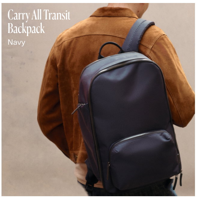Carry All Transit Backpack Navy