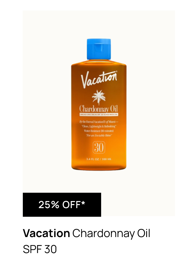 Vacation Chardonnay Oil SPF 30 100ml