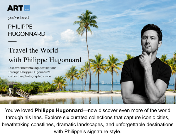 You've loved Philippe Hugonnard - now discover even more of the world through his lens. Explore six curated collections that capture iconic cities, breathtaking coastlines, dramatic landscapes, and unforgettable destinations with Philippe's signature style.