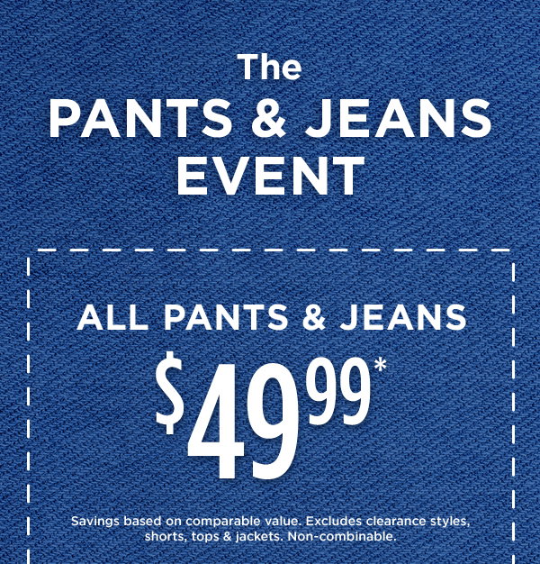 Pants & Jeans Event