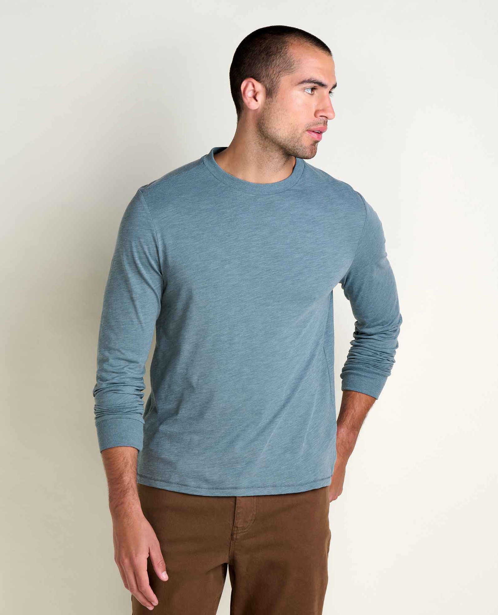 Image of Men's Boundless Jersey Long Sleeve Crew