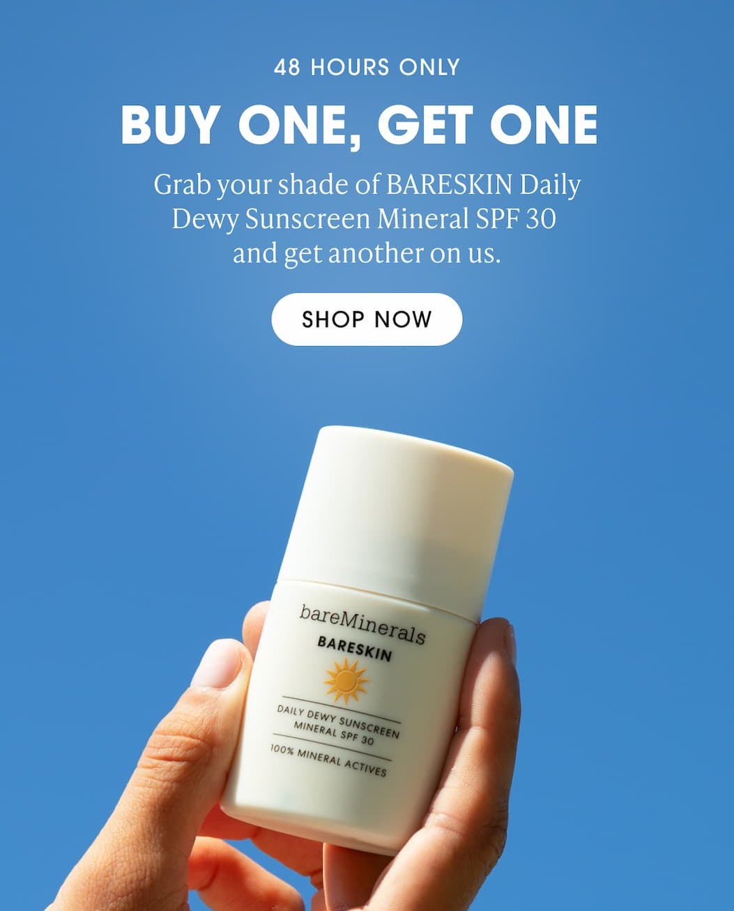 Bareskin Daily Dewy Sunscreen