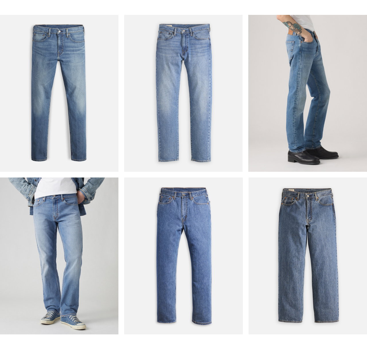 DIFFERENT MEDIUM WASH JEANS