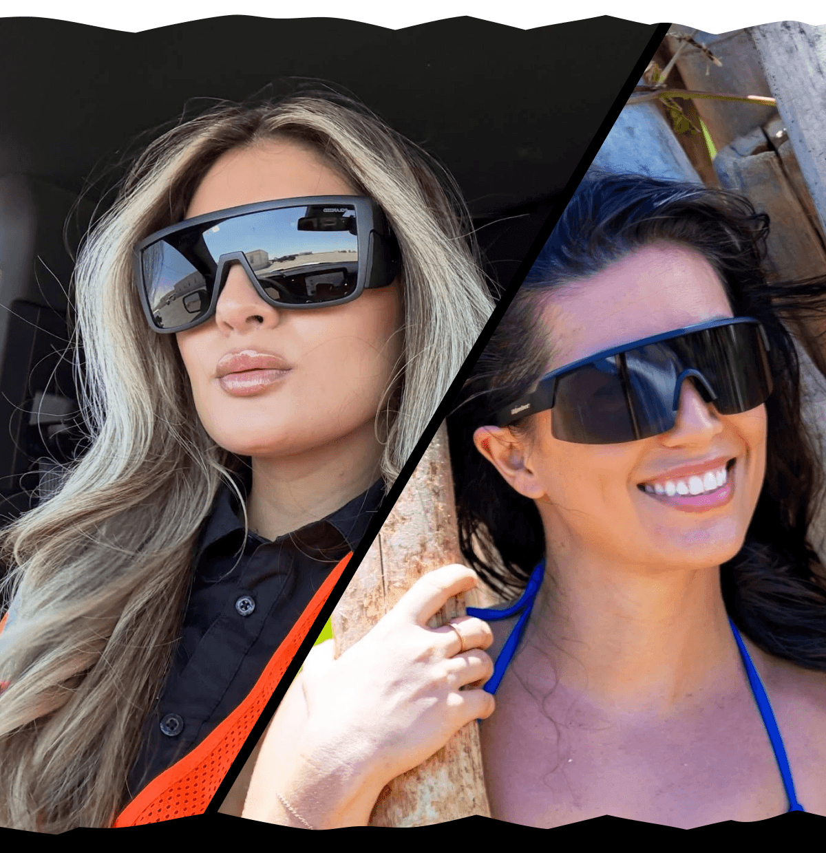 Two Pairs. Same Tint. One Blocks Glare. One Doesn't.