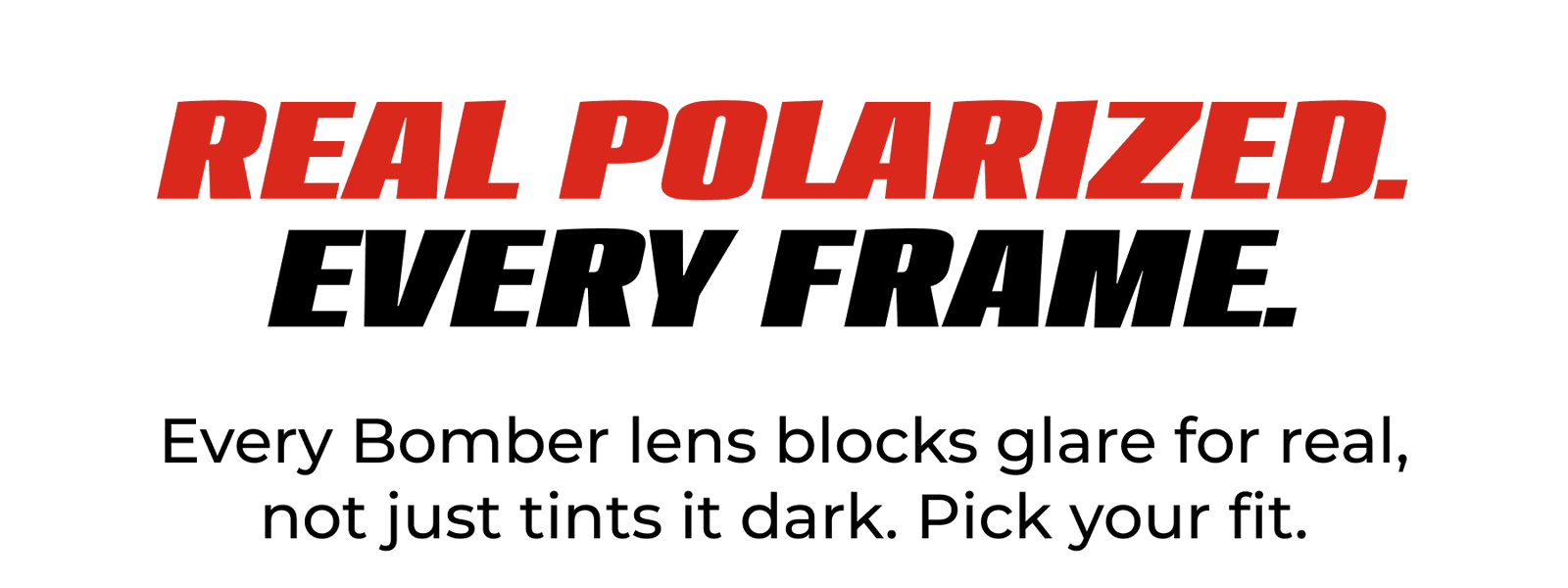 Real Polarized. Every Frame.