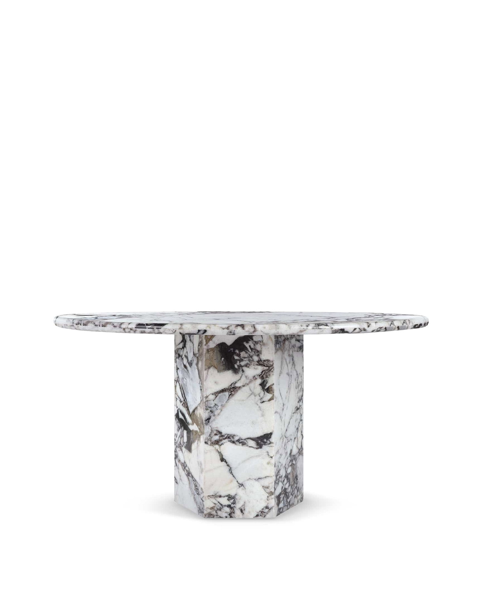 Image of Saga Round Dining Table, 55in
