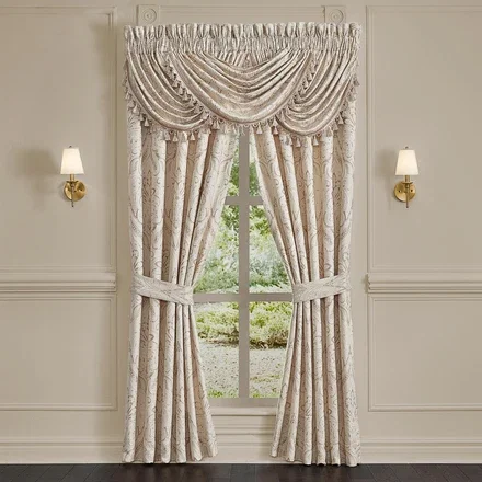 Trinity Champagne Window Panel Pair (Set of 2)