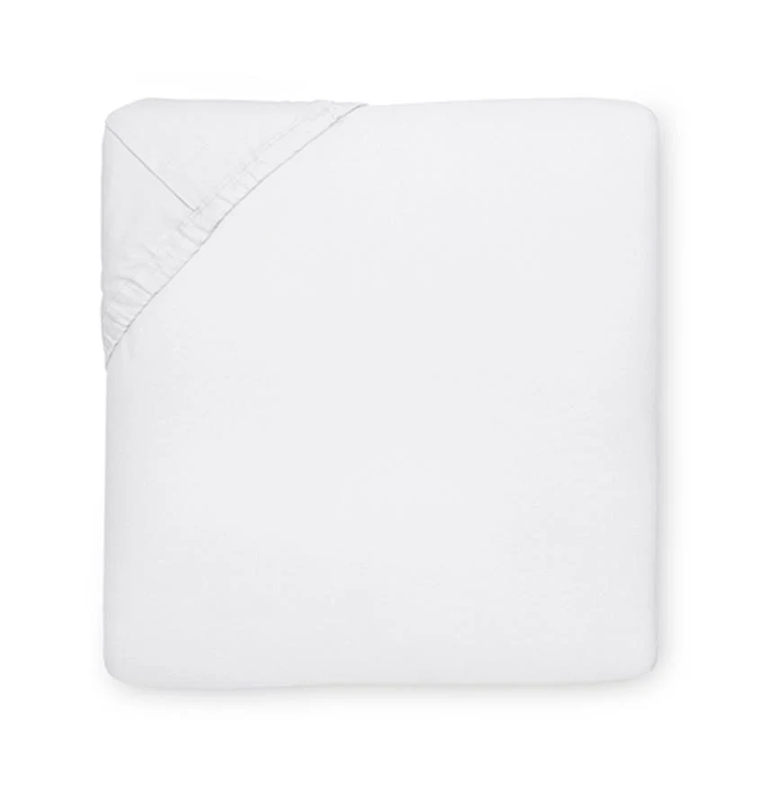 Image of SFERRA Giza 45 Percale Fitted Sheet