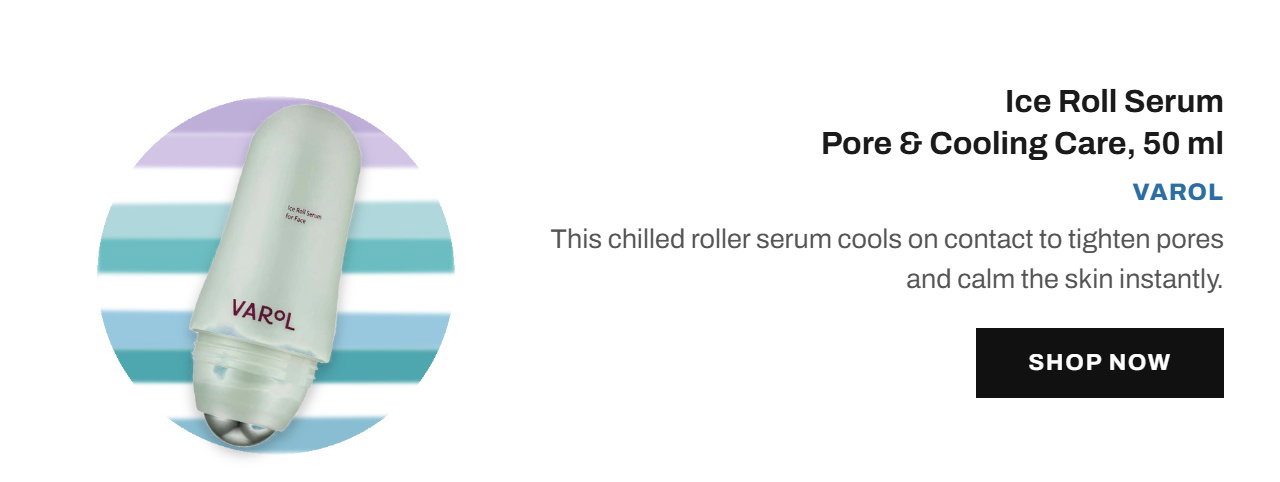 VAROL Ice Roll Serum - Pore and Cooling Care - 50 ml