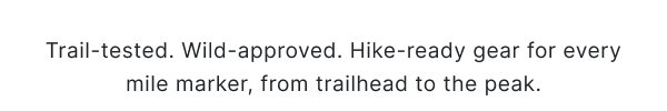 Shop the Hike Shop
