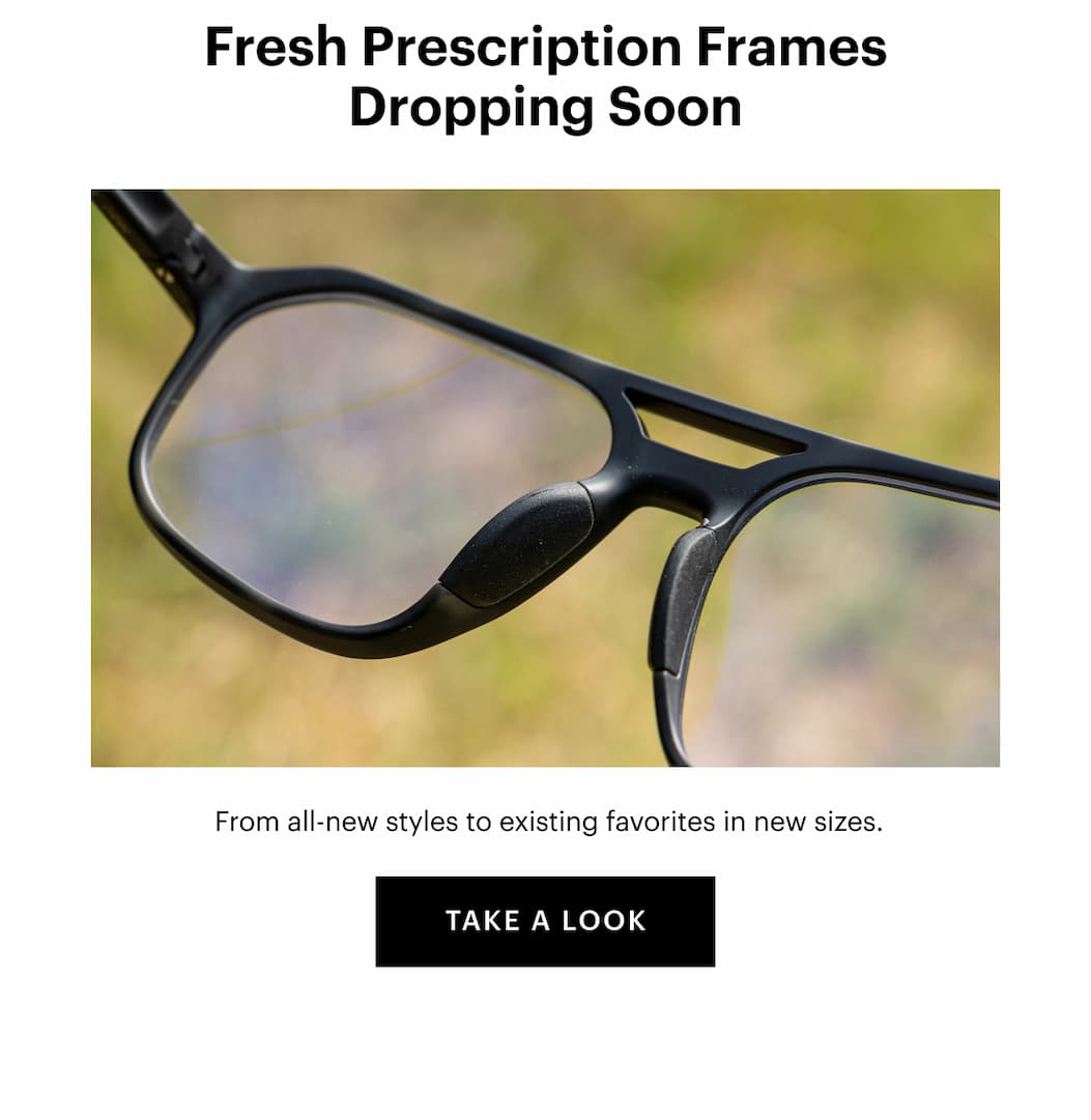 Fresh Prescription Frames Dropping soon