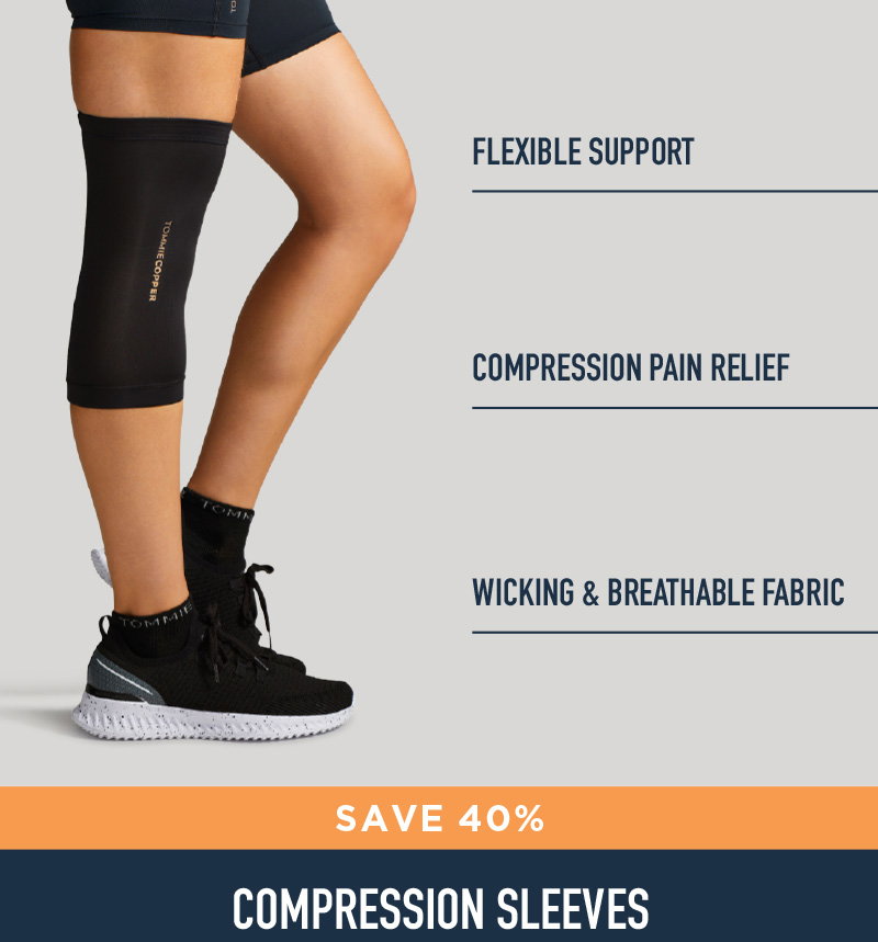 SAVE 40% COMPRESSION SLEEVES