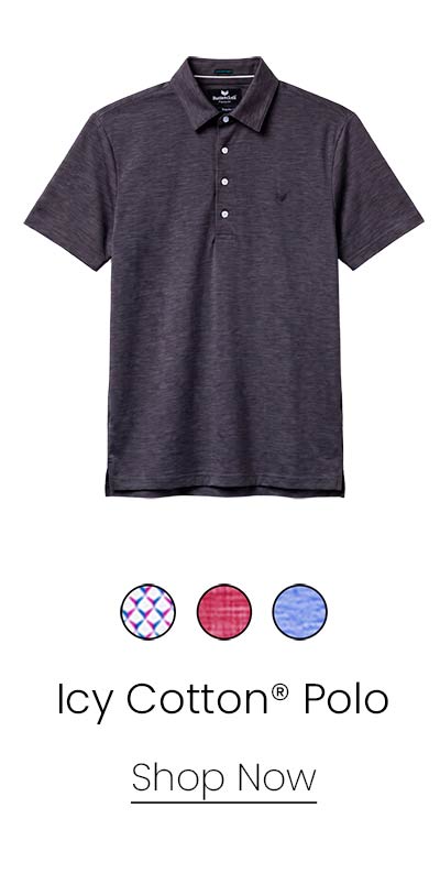 Icy Cotton Polo | Shop Now