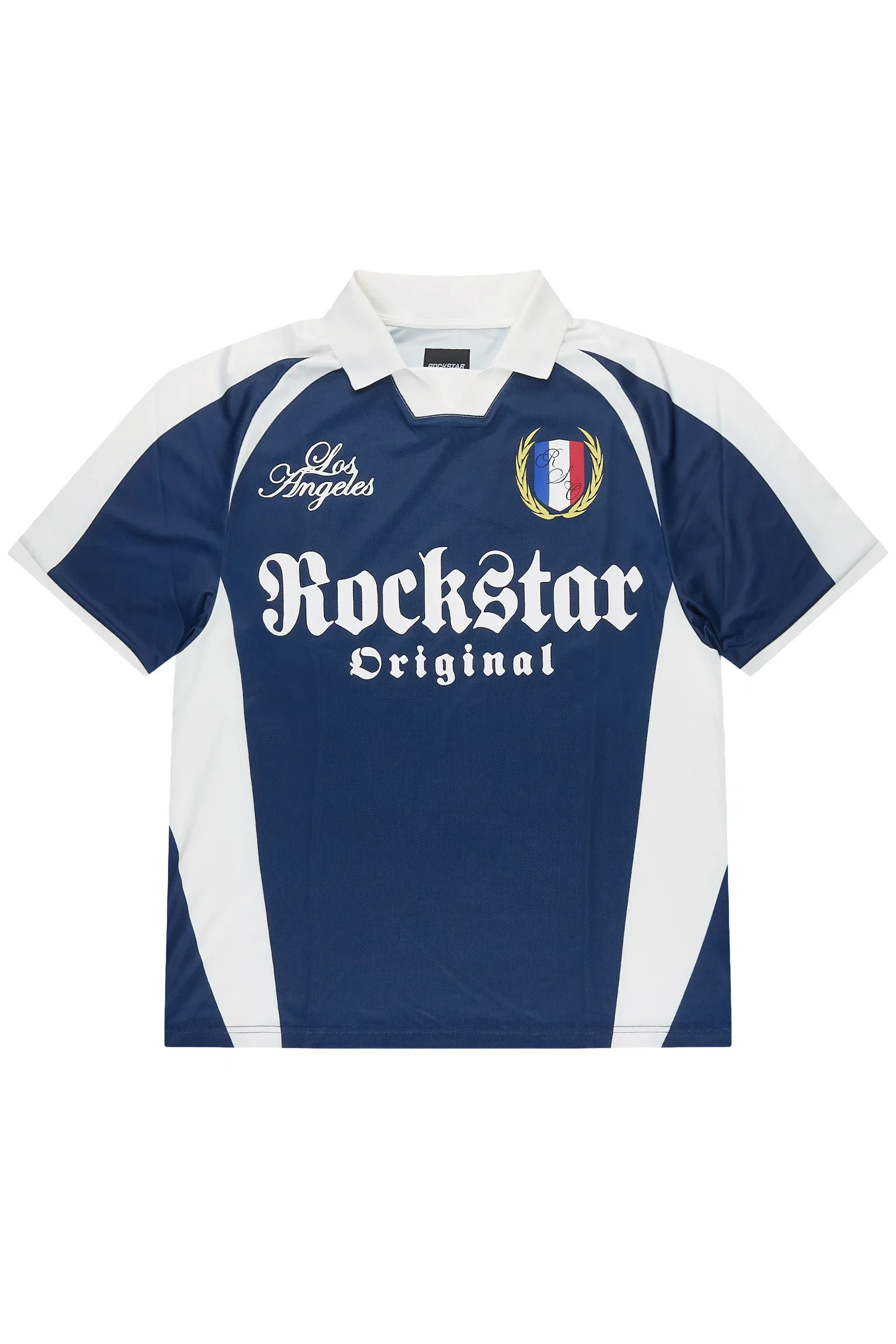 Image of Jetter Navy Graphic Jersey