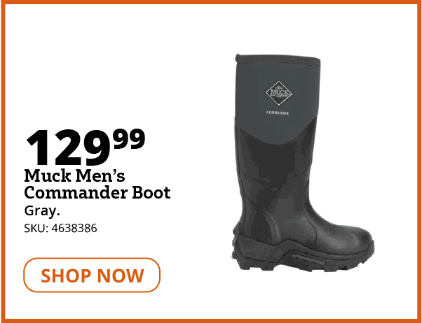 muck men's commander boot