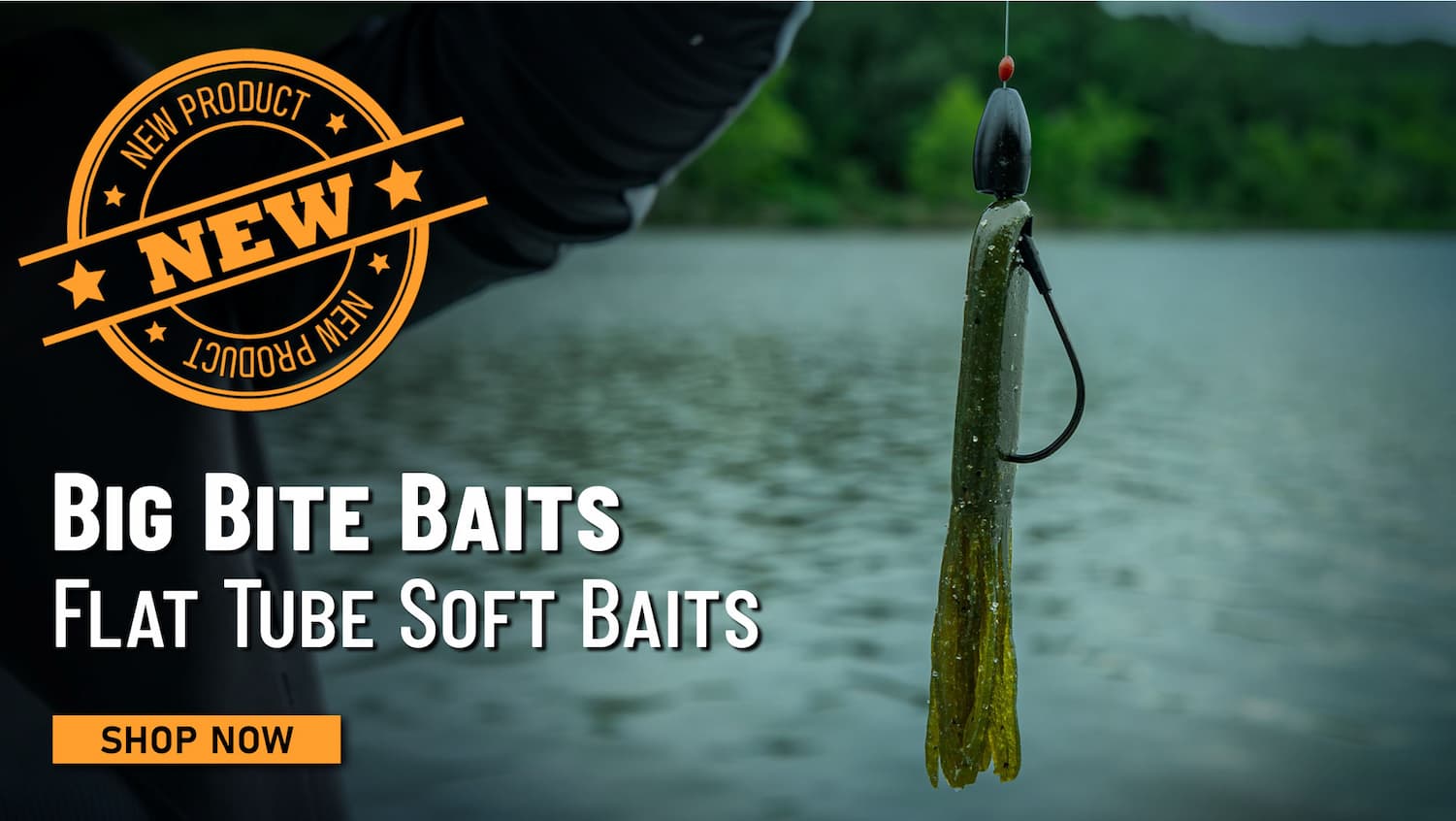 New Big Bite Baits Flat Tube Soft Baits Shop Now