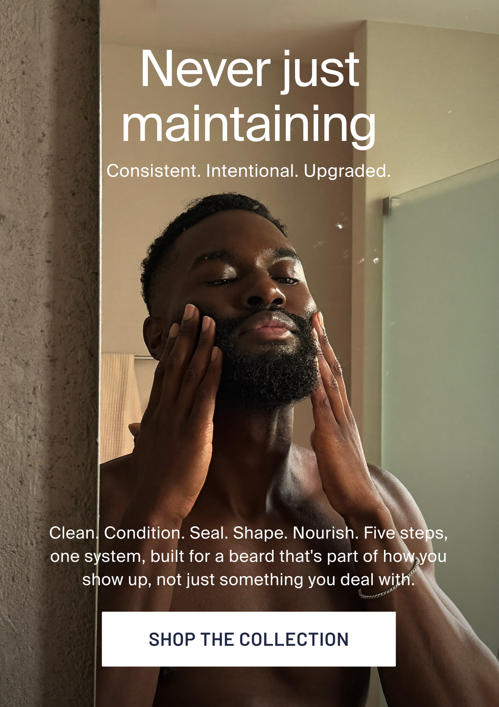 Never just maintaining.