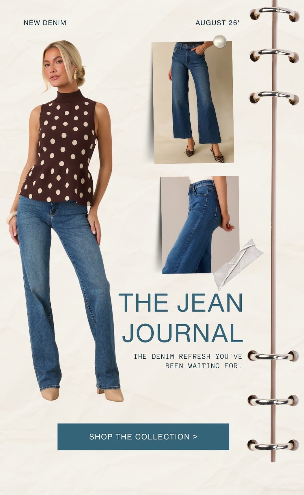"The Jean Journal. Shop the Collection."