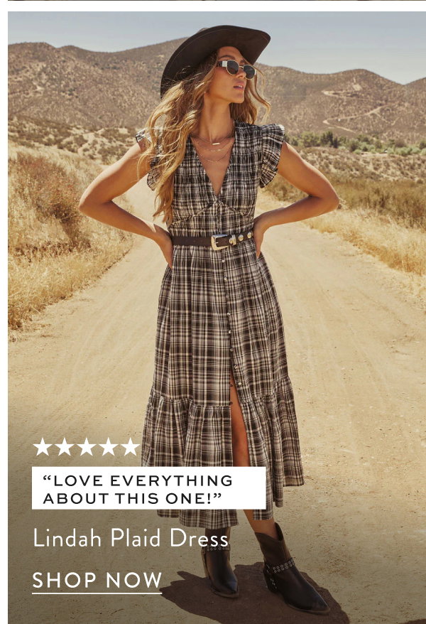 Lindah Plaid Dress