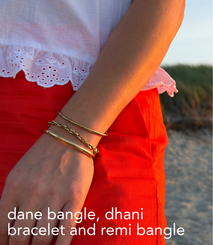 dane bangle dhani bracelet remi bangle