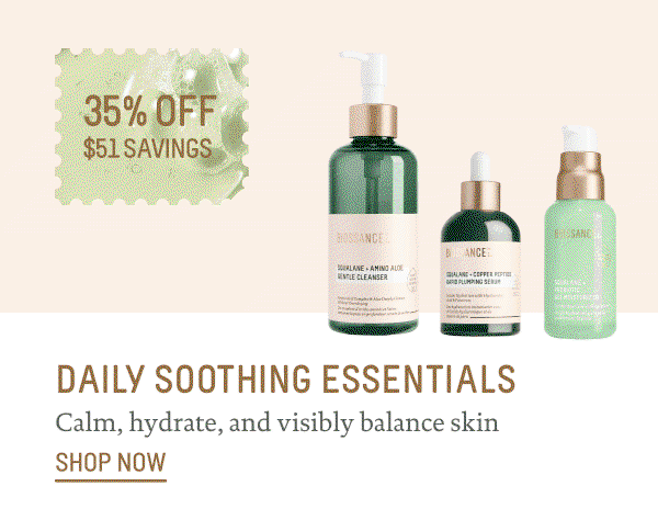 daily soothing essentials