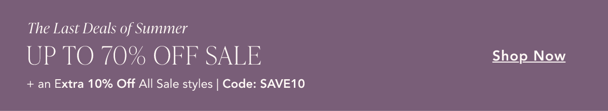 Up To 70% Off Deal