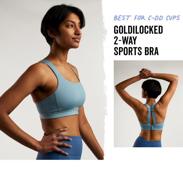 Shop the Goldilocked 2-Way Sports Bra