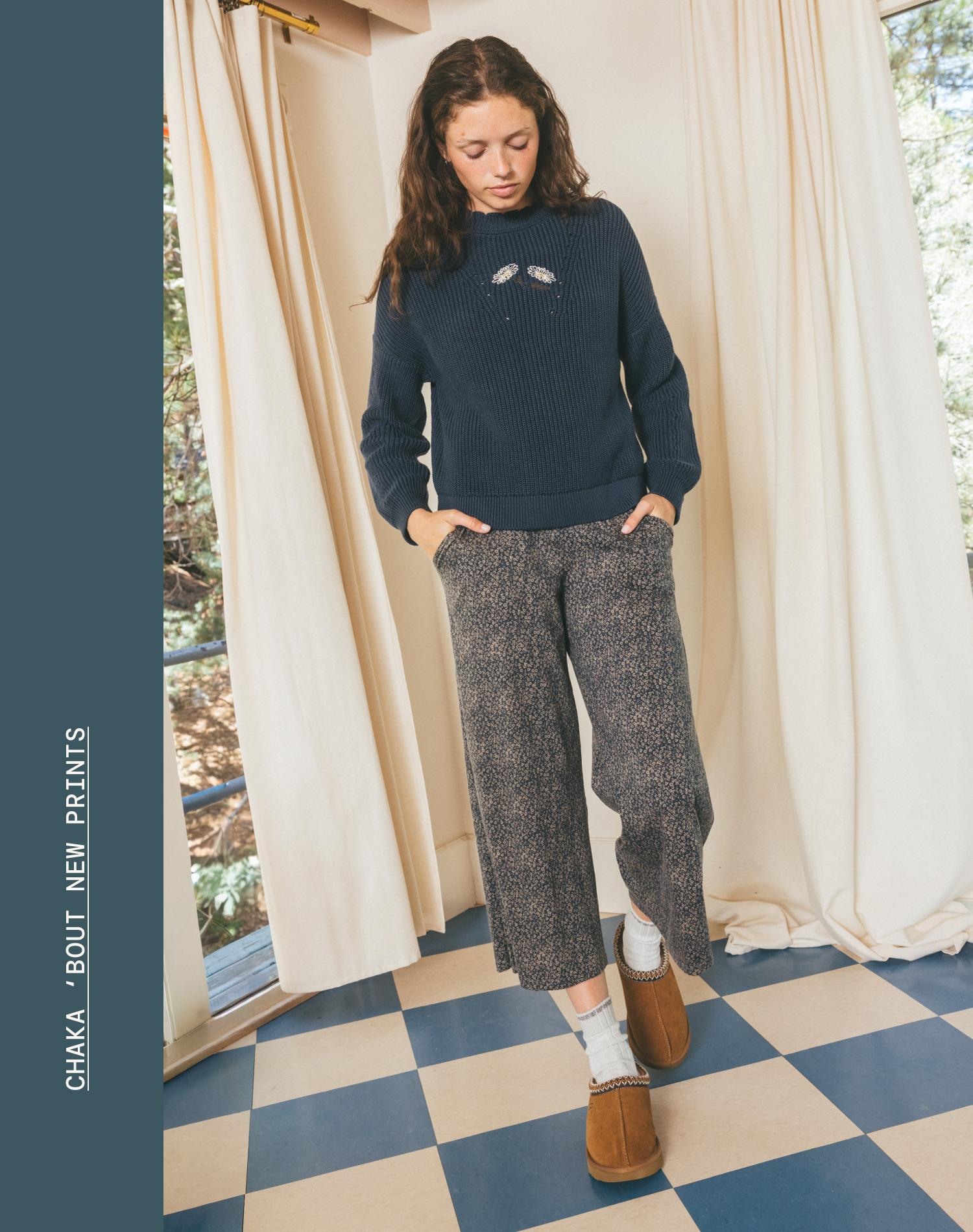 Chaka Wide Leg Crop Pant