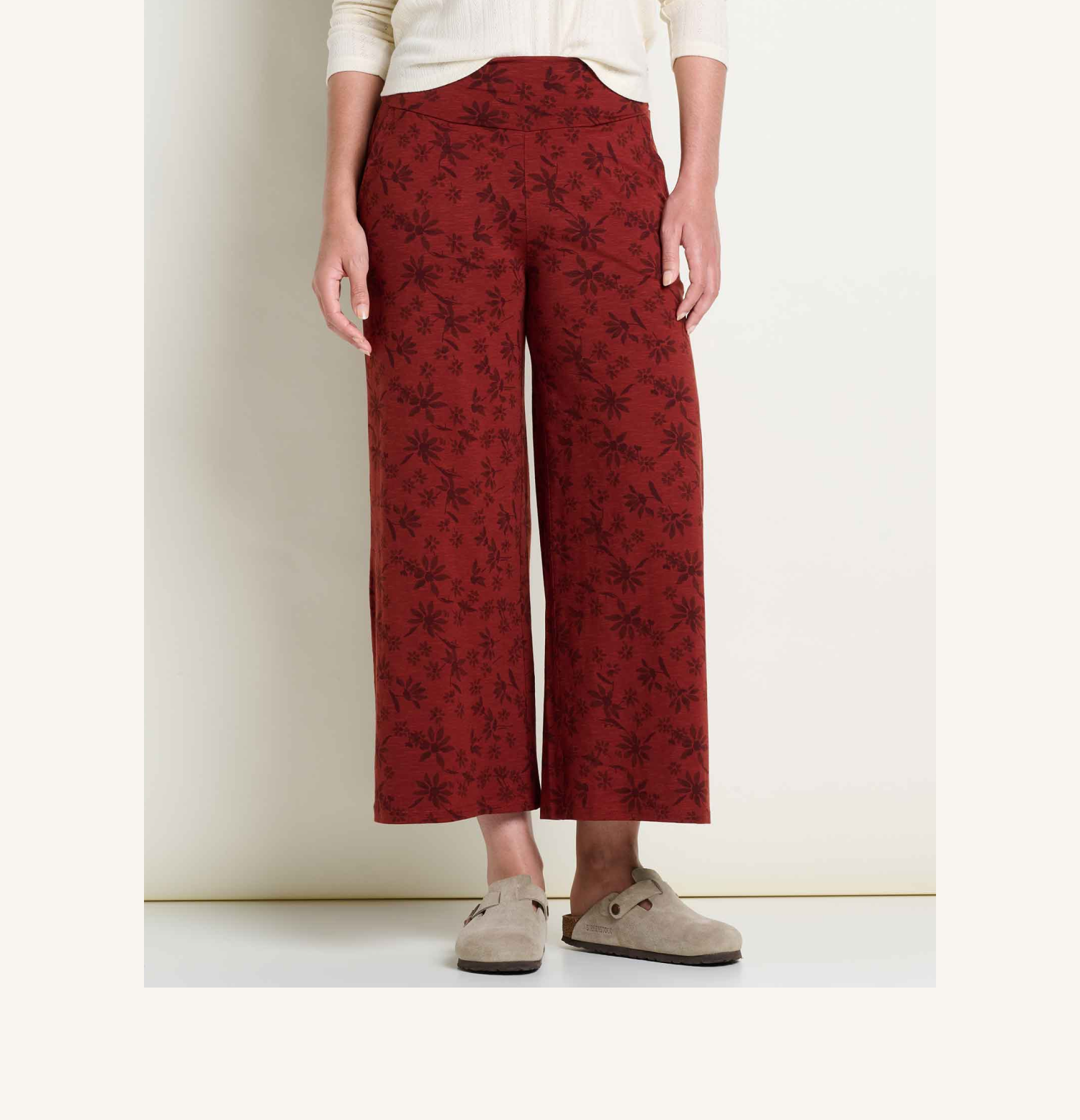 Burgundy Print