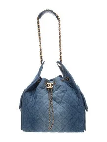 Medium Denim 25 Hobo w/ Pouch