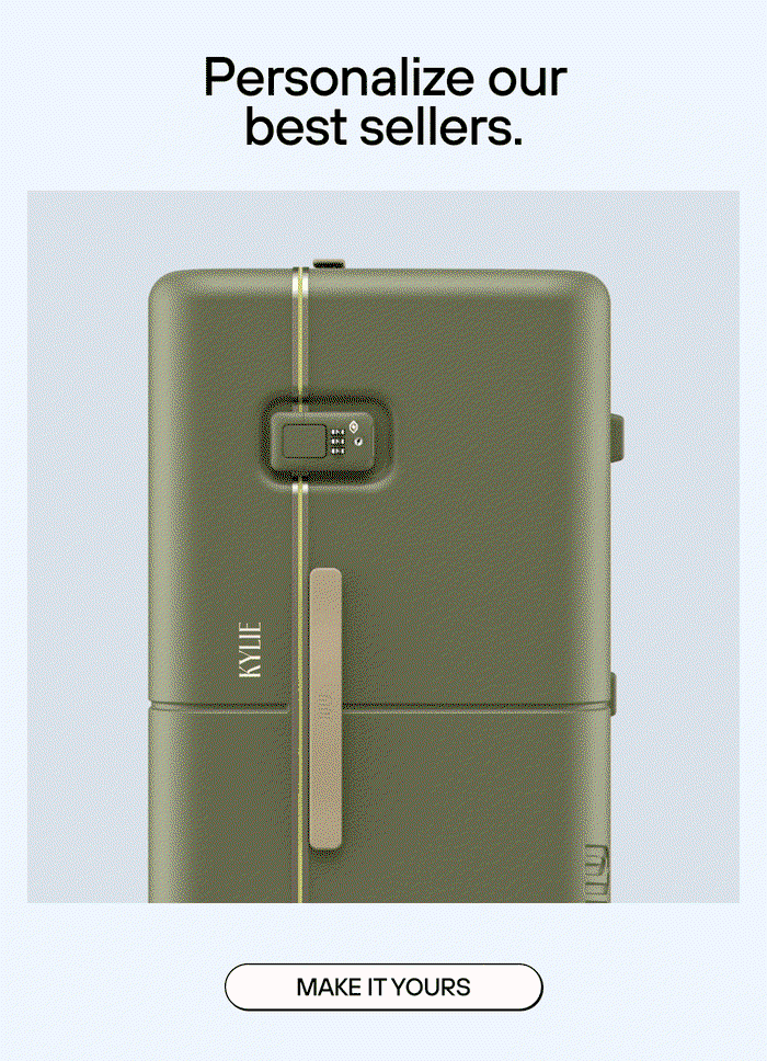 Personalize our best sellers. 