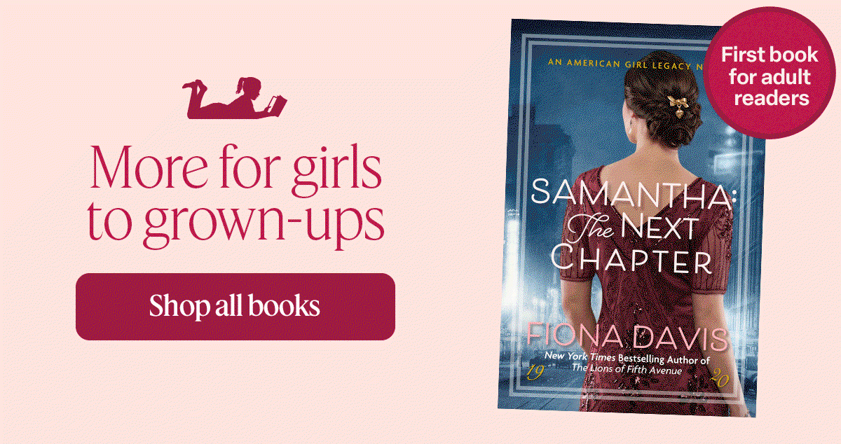 More for girls to grown-ups. Shop all books