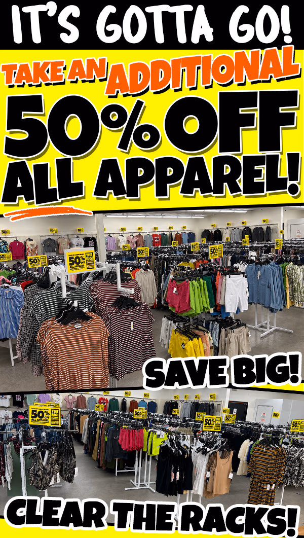 Apparel Clearance