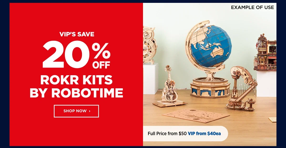 Rokr Kits by robotime