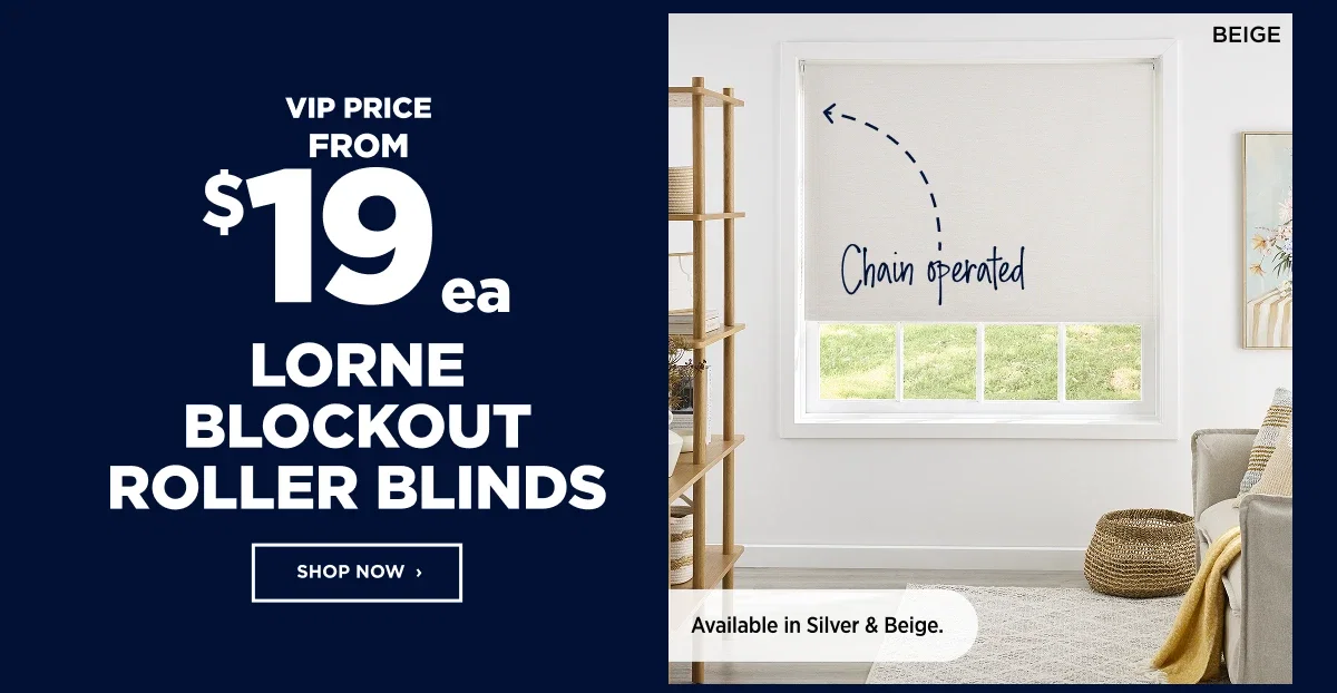 Lorne Blockout roller Blinds