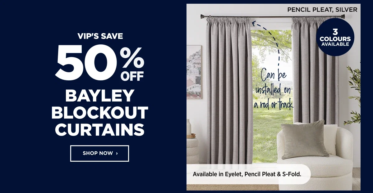 Bayley Blockout Curtains