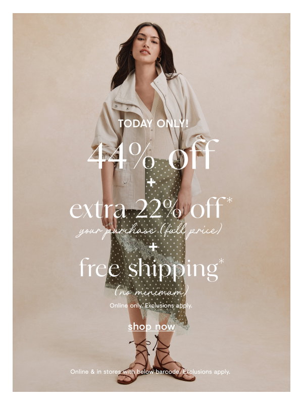 44 + extra 22 off