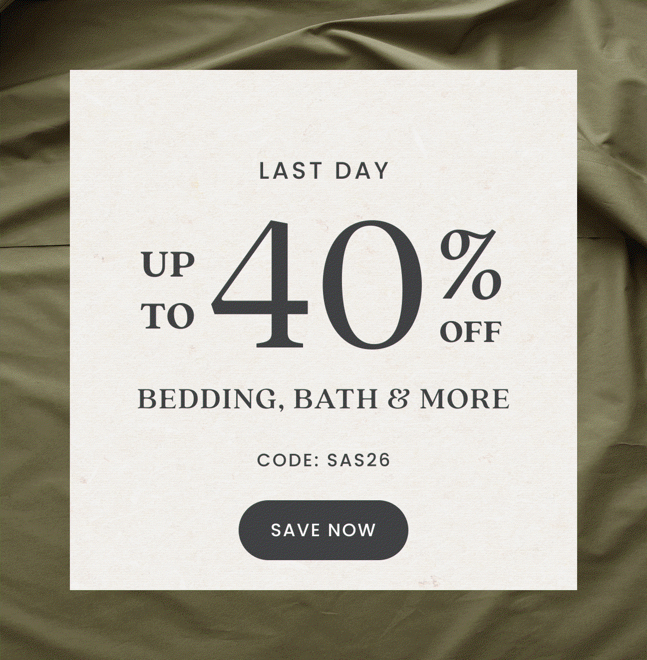 Up to 40% Off Best Sellers