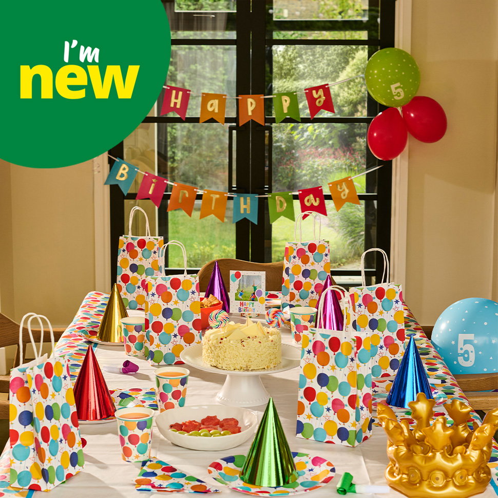 bold & bright partyware