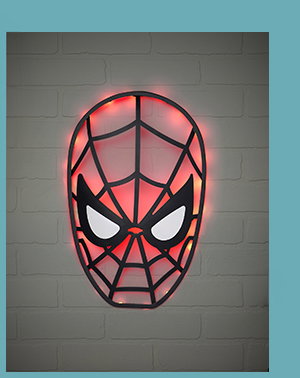 Spider-Man LED Light-Up Sign - Marvel