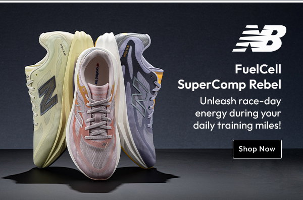 New Balance FuelCell SuperComp Rebel | Unleash race-day energy during your daily training miles! | Shop Now
