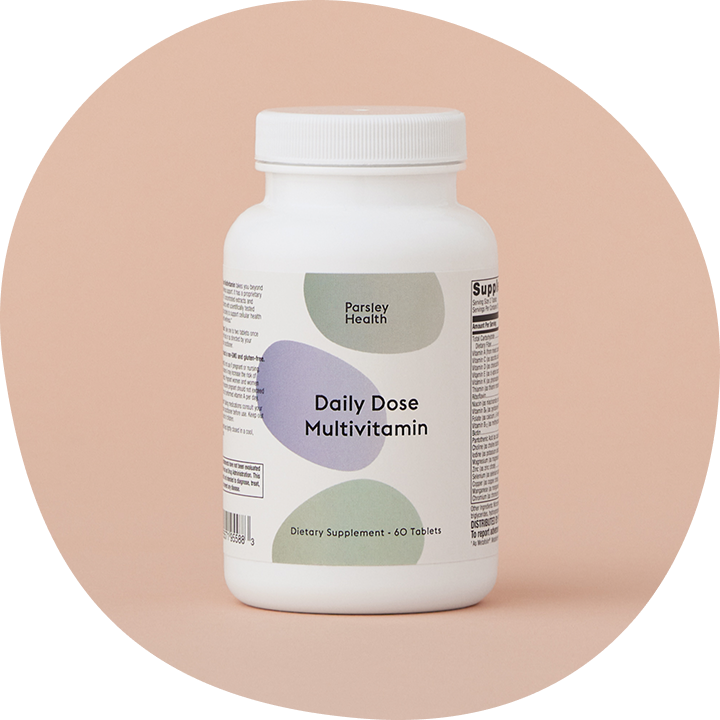 Bottle of Daily Dose Multivitamin