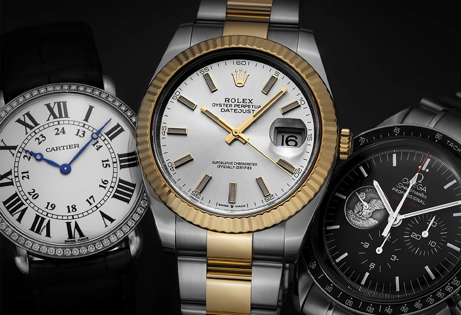 Gold. Two-Tone. Steel.
