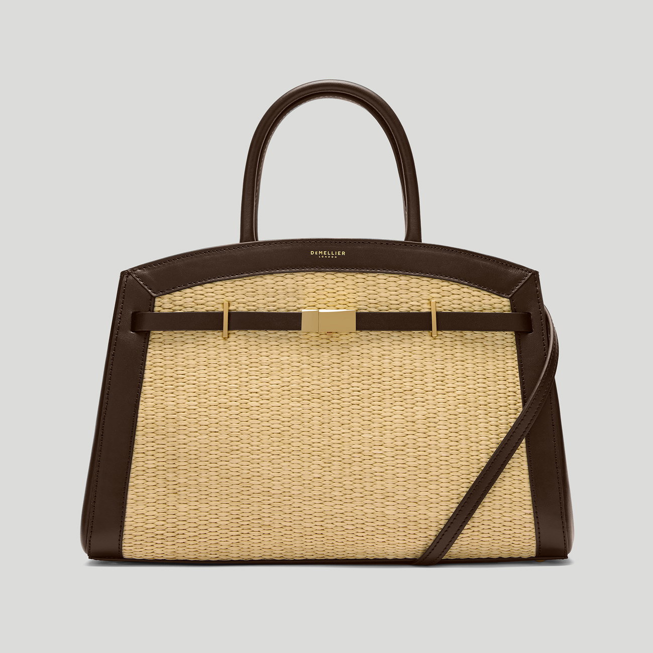 the midi hudson warm raffia