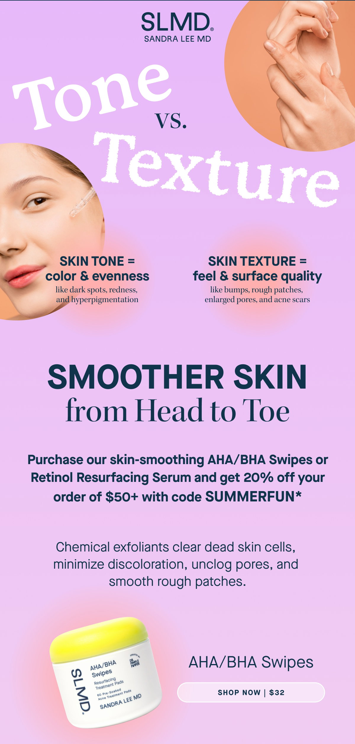 Shop AHA/BHA Swipes