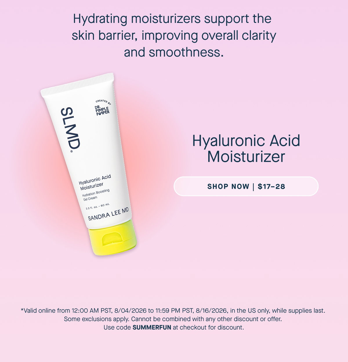 Shop Hyaluronic Acid Moisturizer