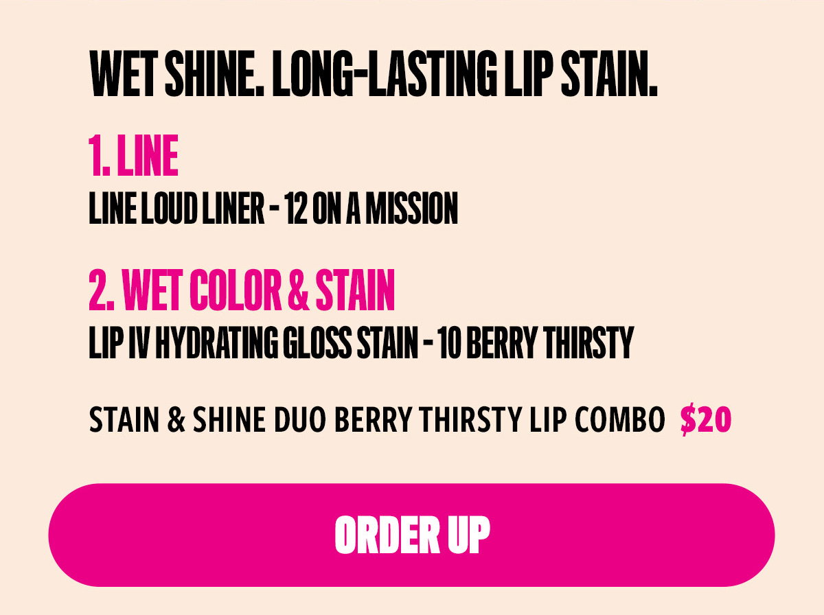 ORDER UP
